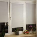 Рулонные шторы в квартире